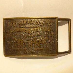 Vintage Levi Strauss Belt Buckle